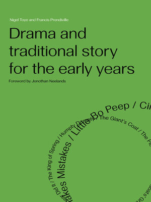 cover image of Drama and Traditional Story for the Early Years
